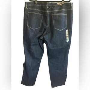 New Directions Curvy Boot Cut Stretch Women Size 22WS  Blue Jeans,l
